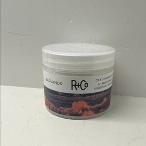 R+Co Badlands Dry Shampoo - Black and Orange Design